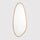 Organic Mirror Eros 42 cm x 100 cm Tauari